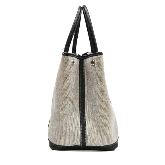 HERMES Black Leather Tote Bag - Picture 4 of 13